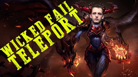 Wickd Fail Teleport On Lcs League Of Legends Youtube