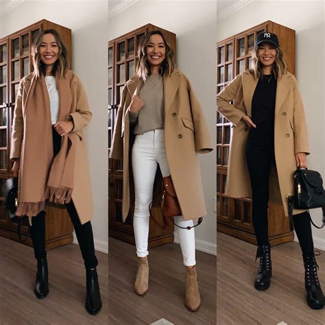 My Favorite Camel Coat 5 Outfit Ideas Life With Jazz