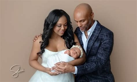 FAITH JENKINS AND KENNY LATTIMORE SHOW DAUGHTERS FACE FOR FIRST TIME