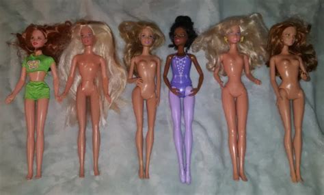Mattel Barbie Modern Skipper Doll Brown Hair Blue Nude Naked For Ooak
