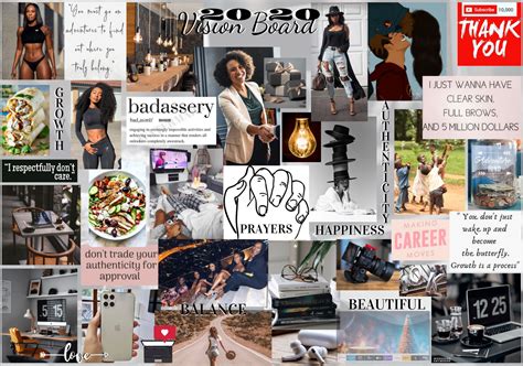 How My Vision Board Became A Reality In 2020 Making A Vision Board