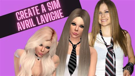 Sims 4 Cas Avril Lavigne Cc Folder Sim Download Youtube