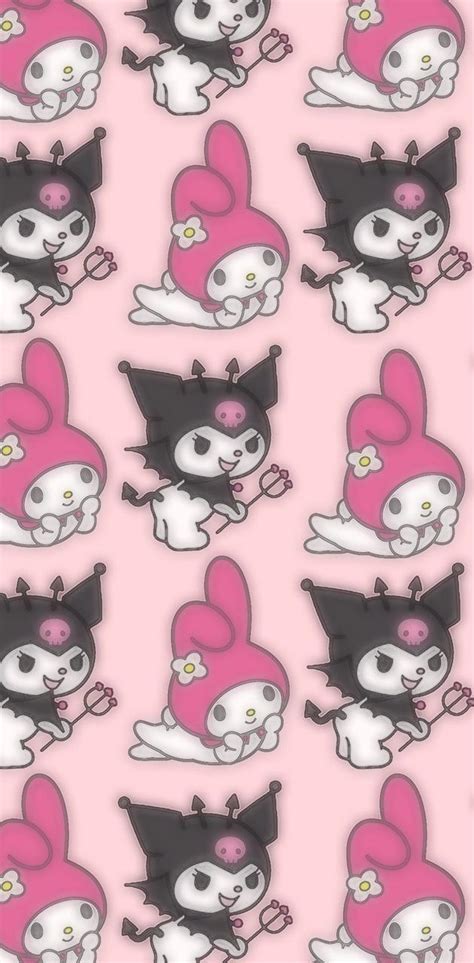Kuromi And Melody Wallpapers Wallpaper Cave