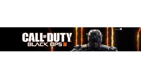 Free Black Ops 3 Youtube Banner By Acmenny On Deviantart