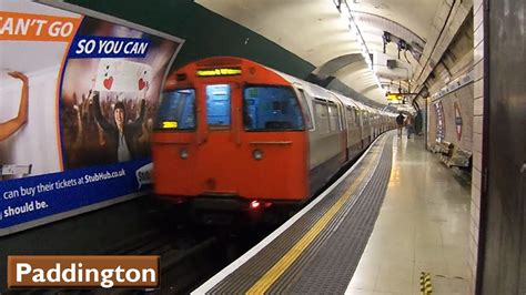 Paddington Bakerloo Line London Underground 1972 Tube Stock