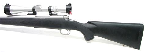 Winchester 70 338 Win Magnum Caliber Rifle Classic Stainless With Ba