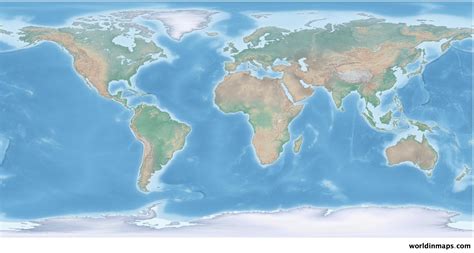 Physical Maps World In Maps Gambaran