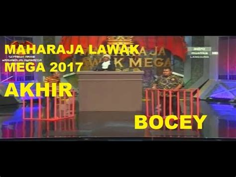 Fad bocey terima dugaan, hasrat beraya bertukar kenangan pahit. BOCEY | AKHIR | Maharaja Lawak Mega 2017 - YouTube