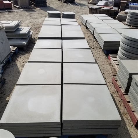 24 X 24 Smooth Cement Stepping Stone Pavers 15 Each For Sale In
