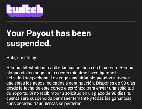 Tu Puta Madre On Twitter Twitchsupport You Have Suspended My Payments For Suspicious