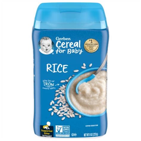 Gerber® 1st Foods Rice Baby Cereal 8 Oz Foods Co
