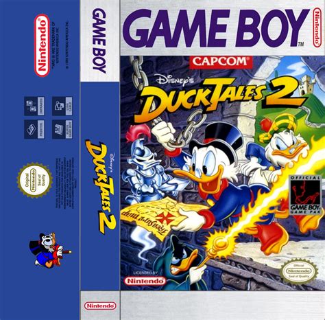 Solo Una Partida Mas Ducktales 2 Game Boy Cassette Cover