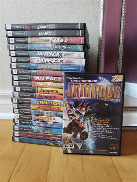 Finally Completed My Jampack Ps2 Demo Disc Collection Got Every Disc