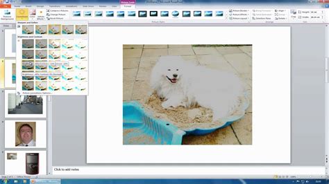 Microsoft Office 2010 Powerpoint Photo And Video Editing Youtube