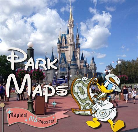 Theme Park Maps Magical Distractions