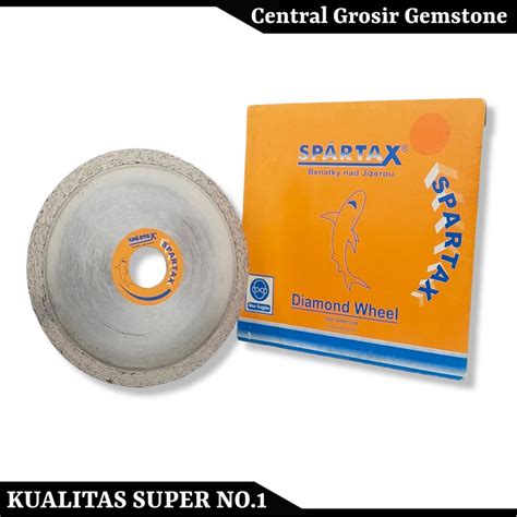 Jual Diamond Wheel Spartax Cutting Mata Pisau Potong Batu Akik Shopee