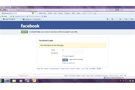 I Cannot Get Into Facebook From My Computer But I Can Access Any Other