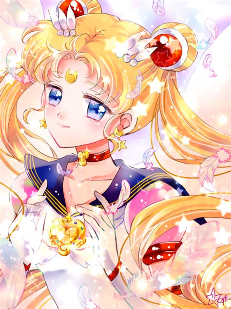 Safebooru 1girl Bangs Bishoujo Senshi Sailor Moon Blonde Hair Blue Eyes Blue Sailor Collar