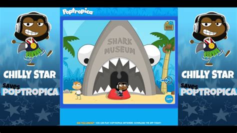 Lets Play Poptropica Episode 2 Shark Tooth Island Youtube