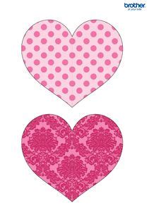 Free Printable Valentine Heart Hanging | Valentine crafts ...