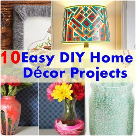 10 Diy Home Décor Projects Handy Diy