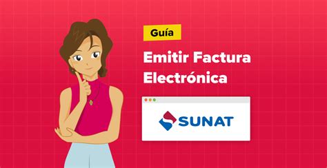 C Mo Emitir Factura Electr Nica Desde Sunat