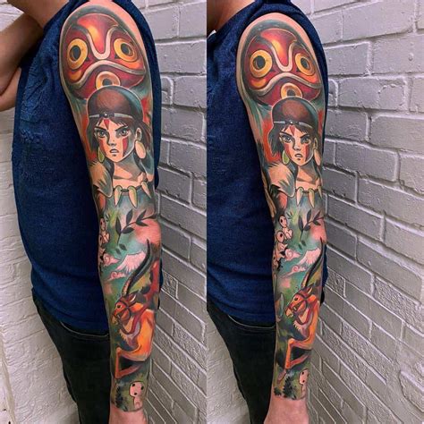 Check spelling or type a new query. Top 53 Best Princess Mononoke Tattoo Ideas - [2021 ...