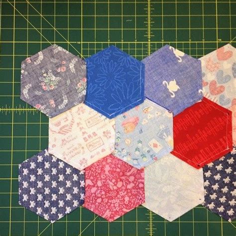 How To Make A Hexagon Quilt A Free Tutorial Hexagon Quilt Pattern