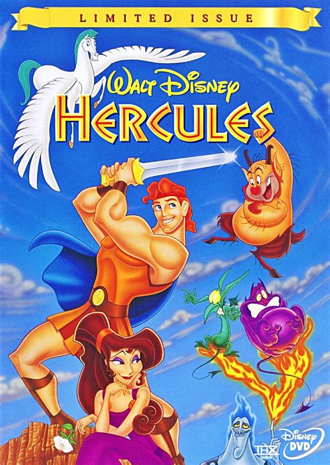 Hercules Limited Issue Dvd Cover Walt Disney Characters Photo