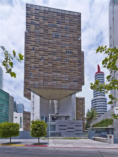 Cube Tower In Guadalajara Mexico By Estudio Carme Pinós