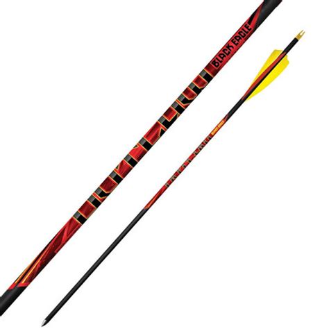Black Eagle Outlaw Feather Fletched Arrows 005 6 Pack 600