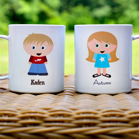 Personalized Kids Cup Childs Mug Made To Look Like Your Etsy