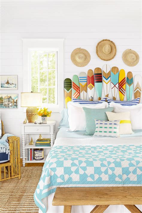 55 Fun Ways To Decorate Your Home This Summer Lakehouse Decor Beach