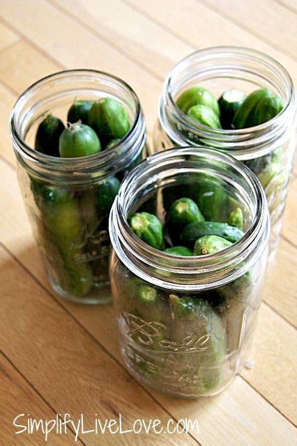A recipe for making homemade play dough: pickling pickles the no-fuss way | Pickling recipes ...