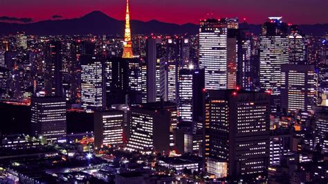 🥇 Japan Tokyo Cityscapes Night Lights Cities Skyline Wallpaper 30588