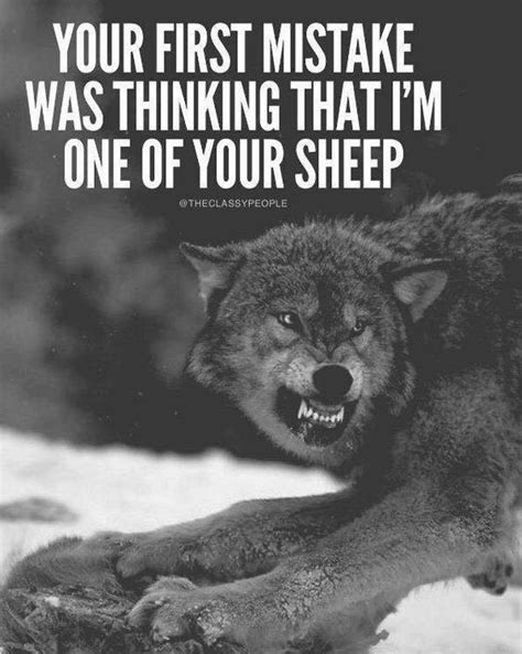 Cerca nel più grande indice di testi integrali mai esistito. Your first mistake was thinking that i'm on of your sheep ...