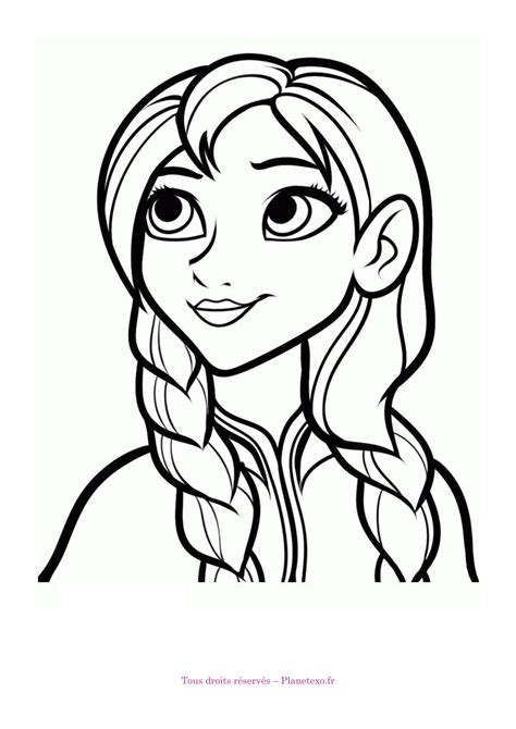 coloriage Ã dessiner Ã imprimer la reine des neiges olaf