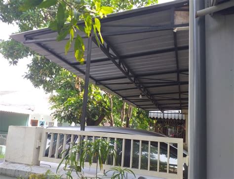 Fungsi dan kelebihan baja ringan. Harga Kanopi Teras Rumah Per Meter - Expectare Info