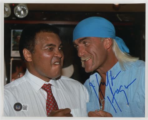 Hulk Hogan Signed Wwe 8x10 Photo Beckett Pristine Auction