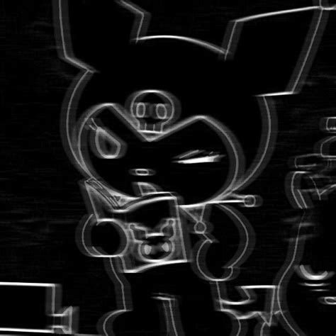 Kuromi In 2021 Dark Sanrio Aesthetic Kuromi Icon Dark Hello Kitty