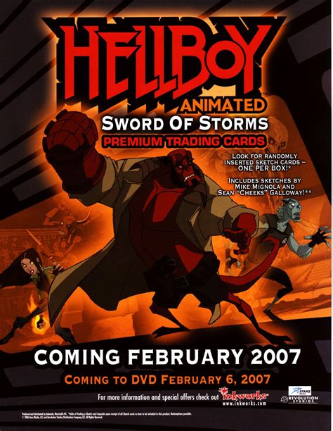 Hellboy Animated Sword Of Storms Box Potomac Distribution