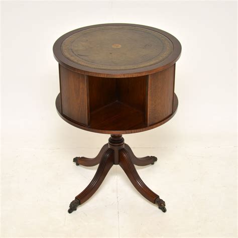 Antique Regency Style Mahogany Drum Table Book Stand Marylebone