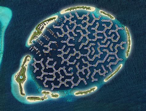 Maldives Floating City Worlds First True Floating Island City