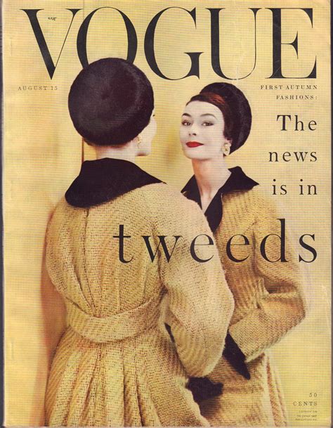 Vogue Magazine August 15 1954