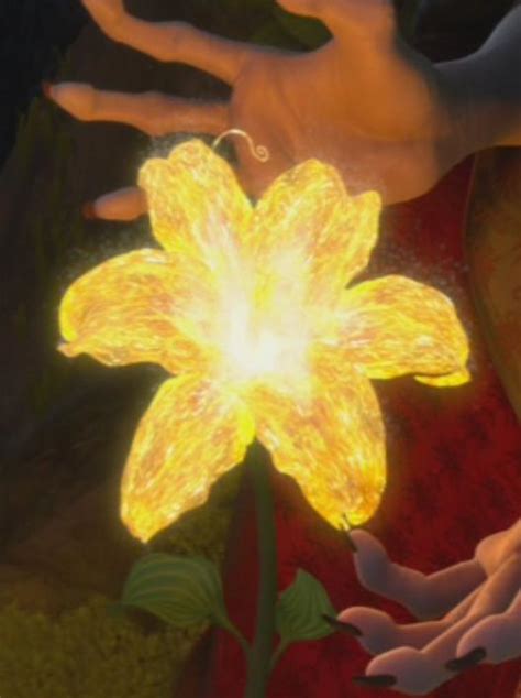 Image Magic Golden Flower Glowing Disney Wiki Fandom Powered