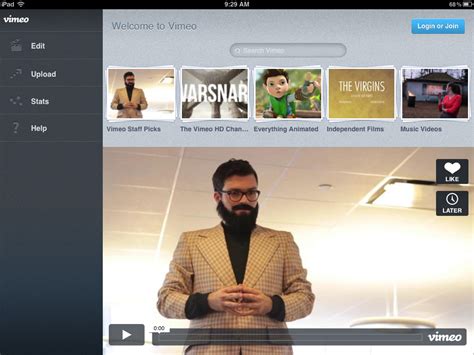 Vimeo For Ipad Review 2012 Pcmag Australia