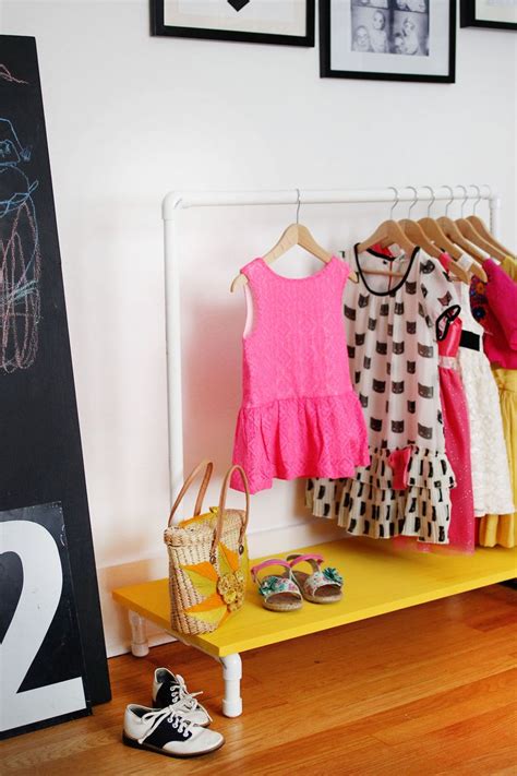 Shop with afterpay on eligible items. Kids Clothes Rack DIY - A Beautiful Mess