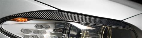 Hyundai Headlight Eye Lids Carbon Fiber Fiberglass