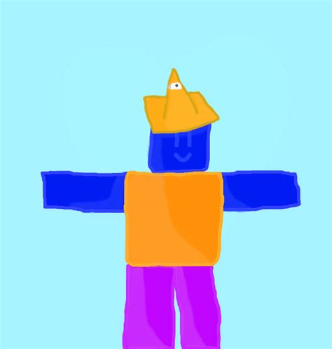 I Drew An Inverted Noob Wearing A Cone And Wanted To Post It So Here