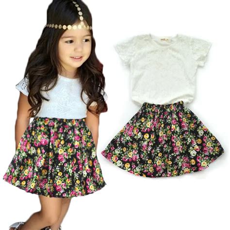 Conjunto De Niñas Ropa Para Niños 2019 Marca Niñas Ropa De Verano